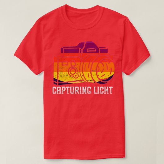 Foto der Retro-Kamera für Lichtfotografie (9) T-Shirt (Design vorne)