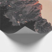 FOTO DER ROCKFORMATION MIT GERINGEM WINKEL GESCHENKPAPIER (Ecke)