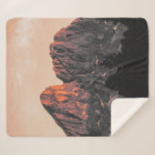 FOTO DER ROCKFORMATION MIT GERINGEM WINKEL SHERPADECKE (Vorderseite (Horizontal))