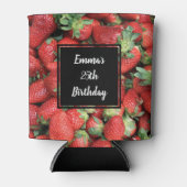 Foto der Roten Juicy Erdbeeren Dosenkühler (Vorderseite)