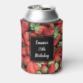 Foto der Roten Juicy Erdbeeren Dosenkühler (Kanne Rückseite)