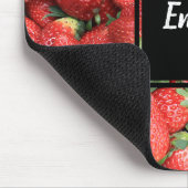 Foto der Roten Juicy Erdbeeren Mousepad (Ecke)
