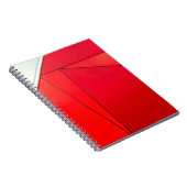 Foto der roten Tafel Notizblock (Rechte Seite)
