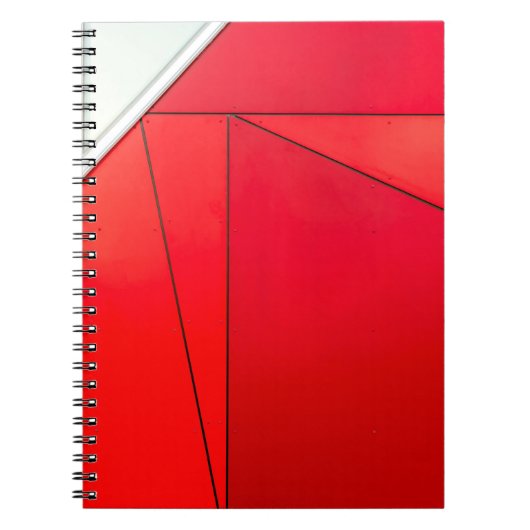 Foto der roten Tafel Notizblock (Vorderseite)