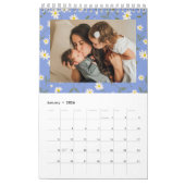 Foto der saisonalen Blumenmuster Kalender (Jan 2026)