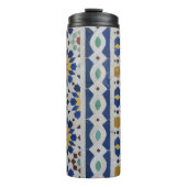 Foto der schönen marokkanischen Mosaikfliesen Thermosbecher (Vorderseite)