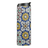 Foto der schönen marokkanischen Mosaikfliesen Thermosbecher (Nach links gedreht)