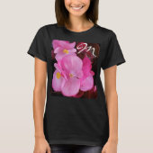 Foto der schönen rosa Blume Extravagant T-Shirt (Vorderseite)