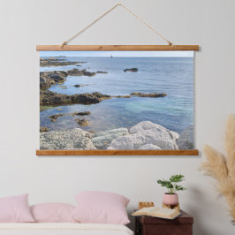 Foto der Schönheit der Natur im Freien Wandteppich Mit Holzrahmen