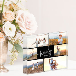 Foto der Schwarzweißfamilie