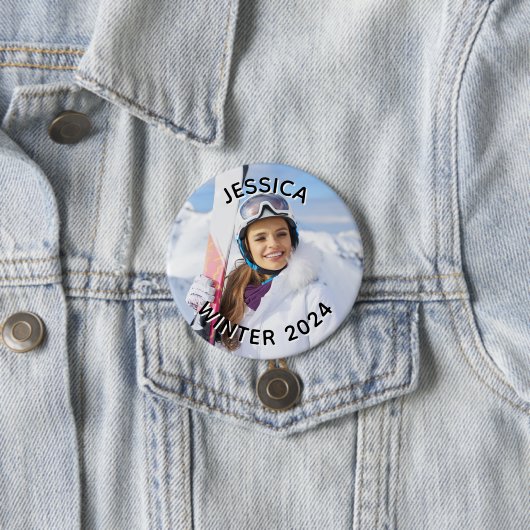 Foto der Schwarzweißtextanzeige Button (Beispiel)