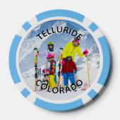 Foto der Schwarzweißtextanzeige Pokerchips (Rückseite)