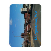 Foto der Skyline-Magnete von Morgantown Magnet (Vertikal)