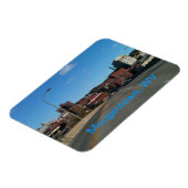 Foto der Skyline-Magnete von Morgantown Magnet (Linke Seite)