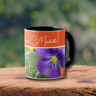 Foto der Sommerzeit-Blume Tasse