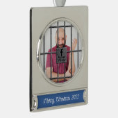 Foto der sozialen Medien Banner-Ornament Silber (Rechts)