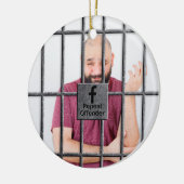 Foto der sozialen Medien Keramik Ornament (Links)