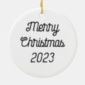 Foto der sozialen Medien Keramik Ornament (Hinten)