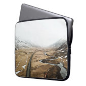 FOTO DER STRASSE NACH BERG LAPTOPSCHUTZHÜLLE (Vorderseite Links)