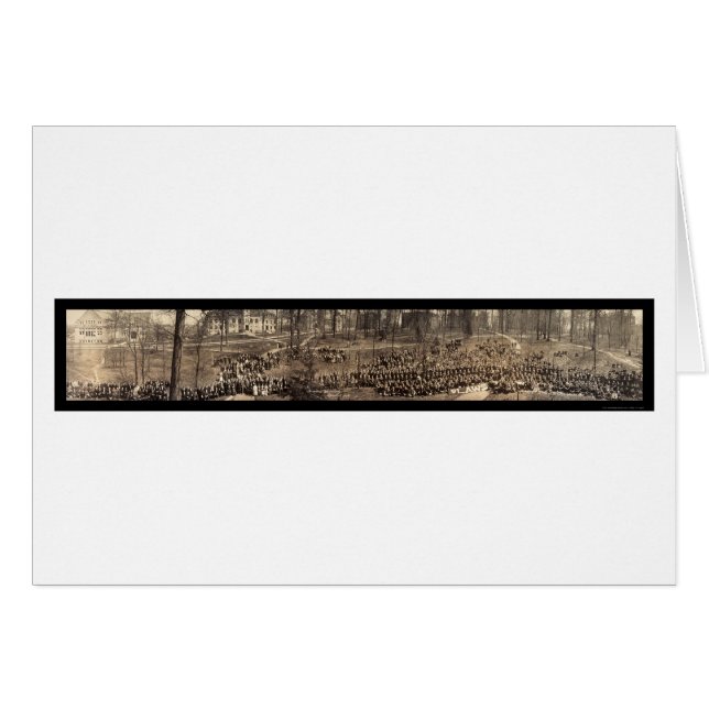 Foto der Studierenden der Universität Indiana 1913 (Vorderseite (Horizontal))