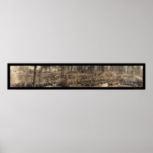 Foto der Studierenden der Universität Indiana 1913 Poster