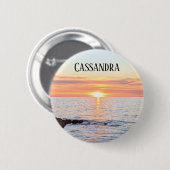 Foto der Sunset Name-Markierung Button (Vorne & Hinten)