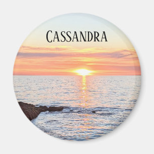 Foto der Sunset Name-Markierung Magnet