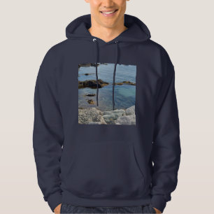 Foto der Tiefsee Transluzente Atlantikgewässer Hoodie