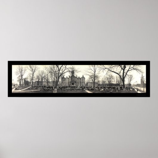 Foto der Universität Chapel Drake 1911 Poster (Vorne)