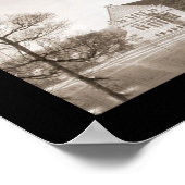 Foto der Universität Indiana 1910 Poster (Ecke)