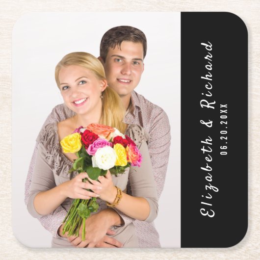 Foto der Vertragspartei Rechteckiger Pappuntersetzer (Vorderseite)