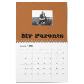 Foto der vier Generationen Kalender (Jan 2026)