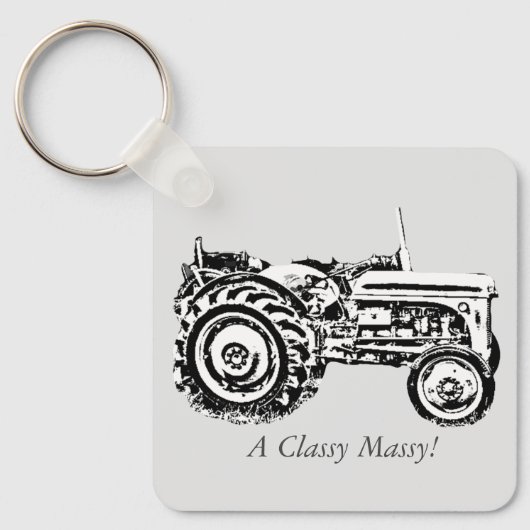 Foto der Vintagen Grauschnecke Schlüsselanhänger (Vorderseite)