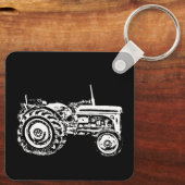 Foto der Vintagen Grauschnecke Schlüsselanhänger (Rückseite)