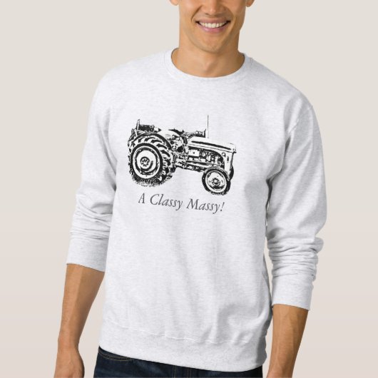 Foto der Vintagen Grauschnecke Sweatshirt (Vorderseite)