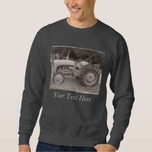 Foto der Vintagen Grauzugmaschine Sweatshirt
