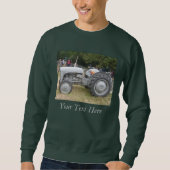 Foto der Vintagen Grauzugmaschine Sweatshirt (Vorderseite)