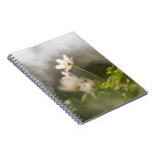 Foto der Weißen Blume Notizblock (Rechte Seite)
