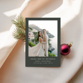 Foto der Weltküste Feiertagskarte