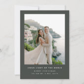 Foto der Weltküste Feiertagskarte (Vorderseite)