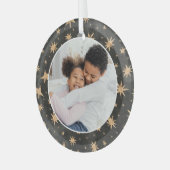 Foto der Winterstars Ornament Aus Glas (Vorderseite links)