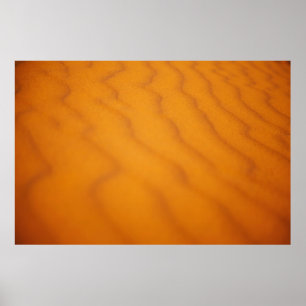 Foto der Wüste Poster