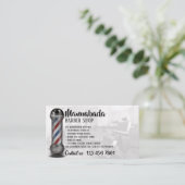 Foto der Zulieferwerkstatt für Weißholzstangen Visitenkarte (Stehend Vorderseite)