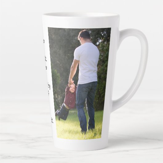 Foto des anpassbaren Vaters Milchtasse (Rechts)