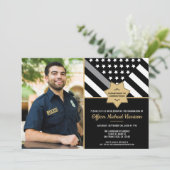 Foto des Anweisungsbefugten Flag-Partei Einladung (Stehend Vorderseite)