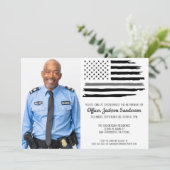 Foto des Anweisungsbefugten für das Party im Ruhes Einladung (Stehend Vorderseite)