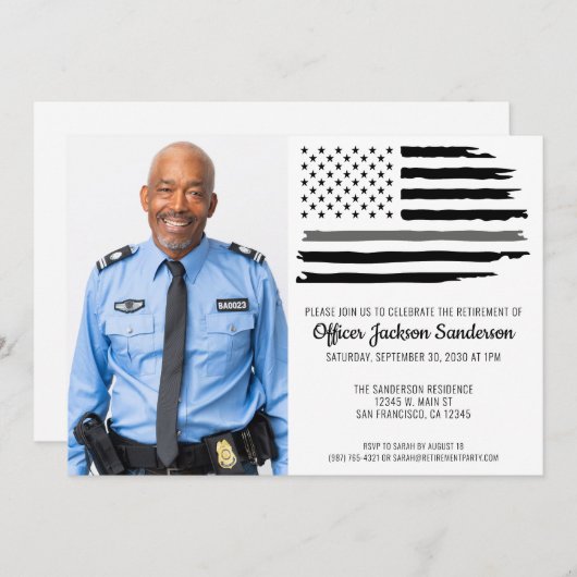 Foto des Anweisungsbefugten für das Party im Ruhes Einladung (Vorne/Hinten)