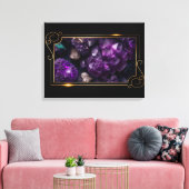 Foto des atemberaubenden Edelsteins Leinwanddruck (Insitu (Wohnzimmer))