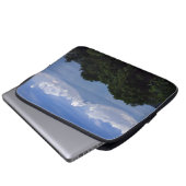 Foto des Atitlan-Sees Laptopschutzhülle (Vorne Knopf)