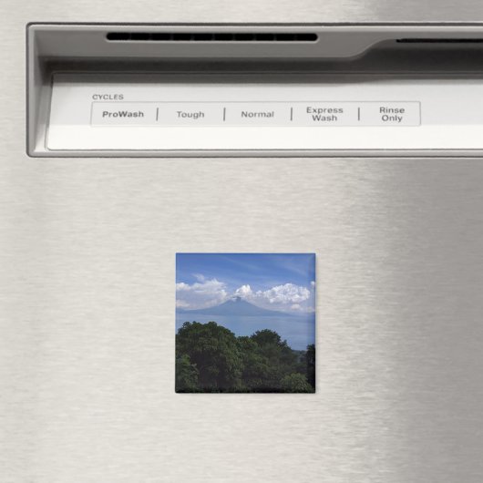 Foto des Atitlan-Sees Magnet (In Situ (Geschirrspüler))